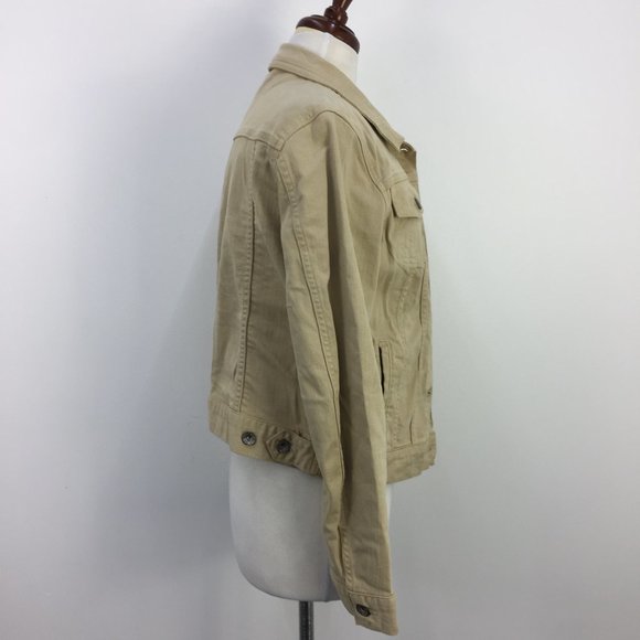 L.L. Bean Tan Jean Jacket - Picture 5 of 8